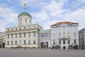 Old Town Hall with Potsdam Museum at Alter Markt