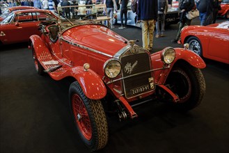 Historic sports car classic car pre-war car 30s Alfa Romeo 6c 1750