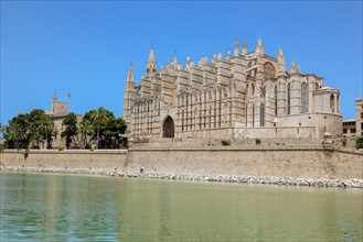 Cathedral of St. Mary La Seu in Gothic architectural style Gothic architecture