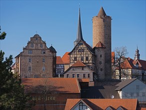 Hinterburg with Hinterturm is one of 5 castles in the town of Schlitz