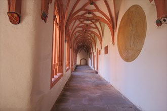Interior view of the cloister of St. Stephan's Church