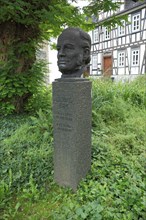 Monument to music teacher and composer Ludwig Erk 1807-1883