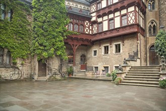 Inner courtyard of the castle