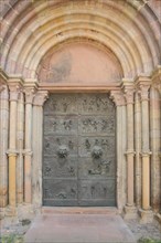 Portal and church door at St. Paul's Church