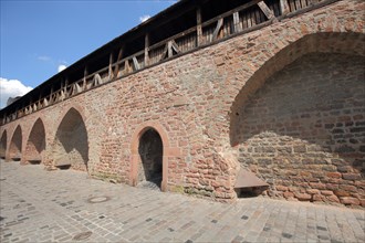 Historic city wall and city fortifications