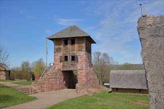 Watchtower as reconstruction in the open-air museum