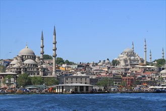 New Mosque and Suleymaniye Mosque