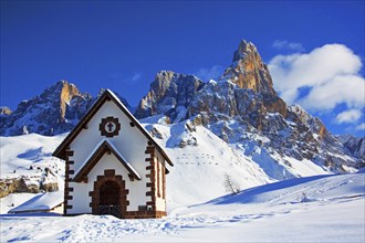Chapel in winter
