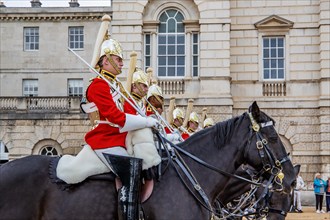 Changing of the Royal Horse Guards at Whitehall