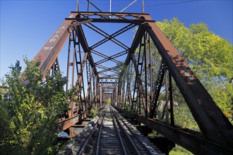 Abandond railway bridge