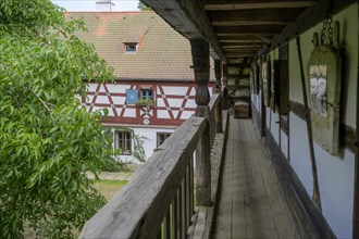 Museum village with Egerland half-timbered houses
