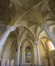 Upper floor Romanesque double chapel