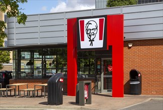 KFC Kentucky Fried Chicken fast food restaurant drive thru