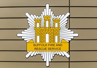 Sign for Suffolk Fire and Rescue Service