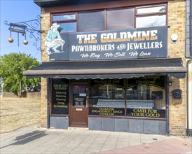 The Goldmine pawnbrokers and jewellers shop
