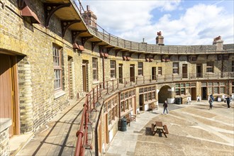Inner courtyard of Landguard Fort
