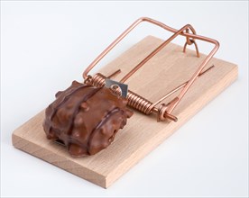 Praline in a mousetrap
