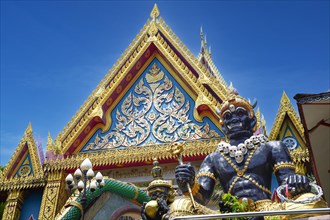 Idol stalls at Wat Khao Rang temple
