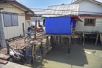 Houses of the Muslim stilt village Koh Panyi