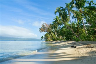 Qamea beach in Fiji