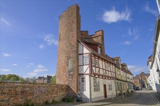 Half-tower of the former city fortification