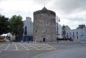 The historic Reginalds Tower in Waterford City built by the Anglo-Normans on a former Viking settlement. Waterford