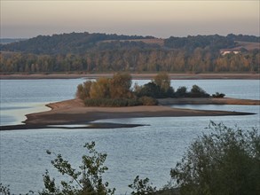 Island in the Zalew Paczkowski
