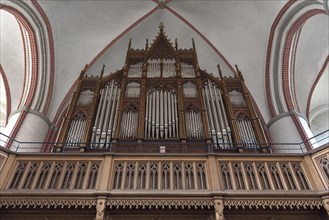 Furtwaengler organ from 1867 in Bardowick Cathedral