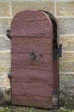 Late medieval sacristy door