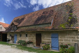 Old stable building of a Franconian farm