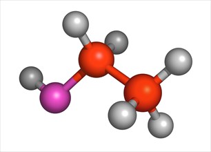 Ethanol Alcohol Molecule C2H6O