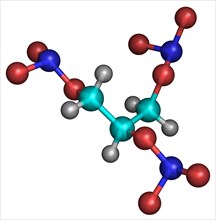 Nitroglycerine Molecule