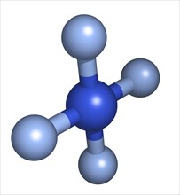 Molecule of Xenon Tetrafluoride