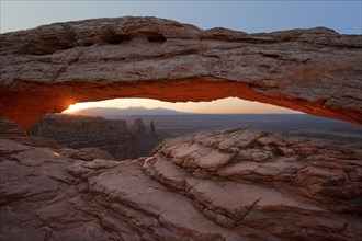 Sunrise at the Mesa Arch