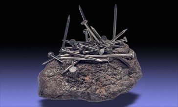 Magnetite or Lodestone is Iron Ore Showing Magnetic Properties