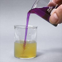 Reduction of Potassium Permanganate solution with Ferrous Chloride solution