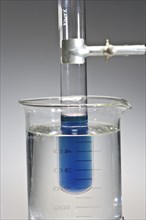 Cobalt Chloride Solution Heated Above Room Temperature