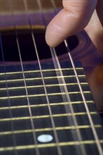 Vibrating Guitar String