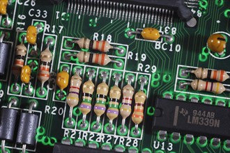 Resistors on Circuit Board