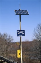 Solar Powered Emergency Highway Phone