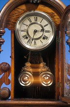 Antique Clock & Pendulum