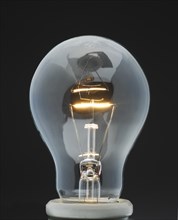 Glowing Tungston Filiment in Electric Light Bulb