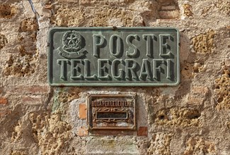 Historic Post and Telegraph Office Sign