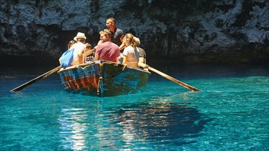 Boat with tourists
