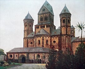 The abbey church of Maria Laach in 1910