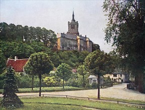 The Schwanenburg in Kleve in 1910