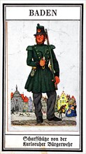 German uniforms of the 19th century