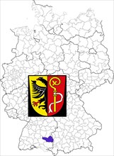 County of Biberach in Baden-Wuerttemberg