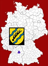 Landkreis Rems-Murr-Kreis in Baden-Wuerttemberg