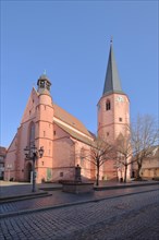Late Gothic town church in Michelstadt in the Odenwald